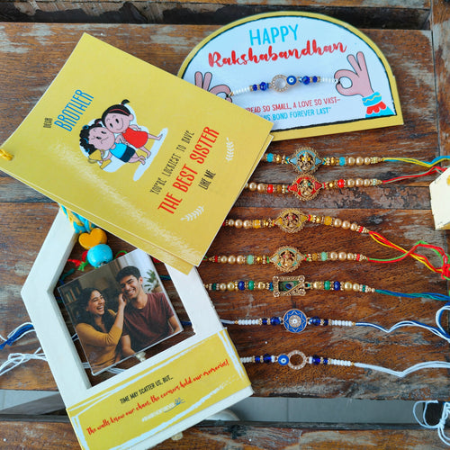 HOME Connection Hanging – with Cards & Rakhi Set