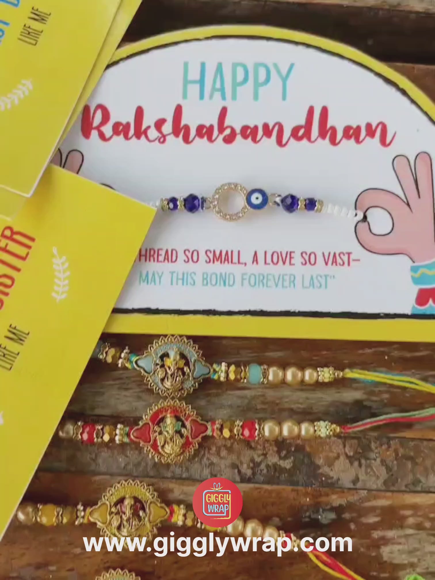 Rakhi and Special Gift Box for Raksha Bandhan