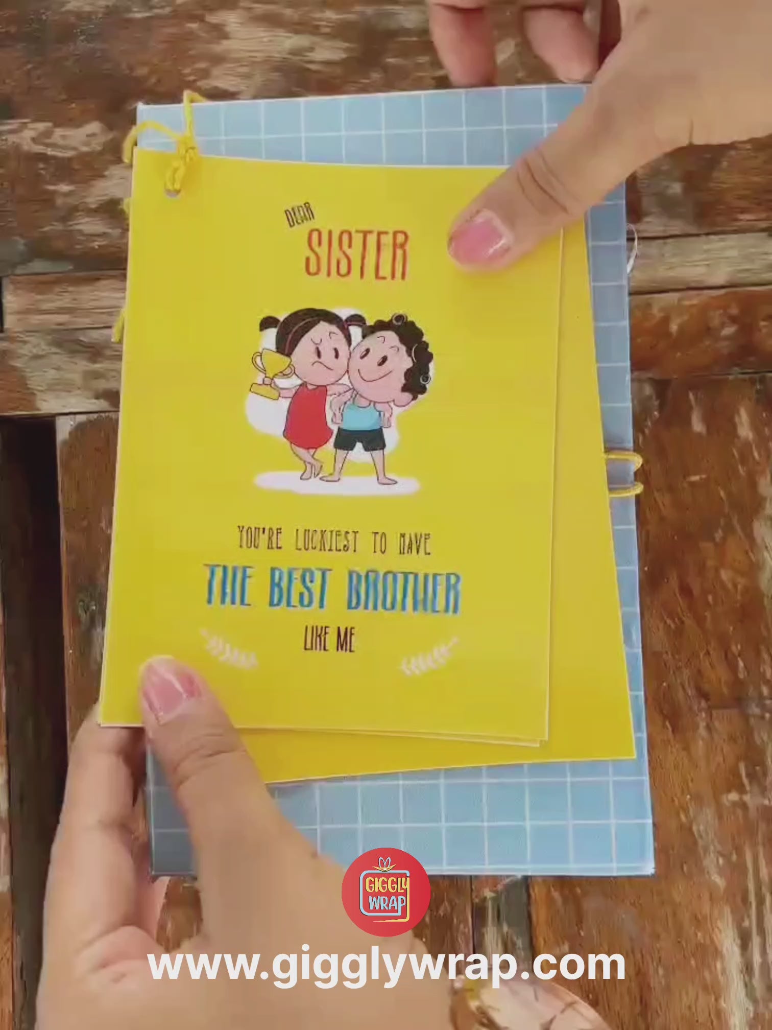 HOME Connection Hanging – with Cards & Rakhi Set